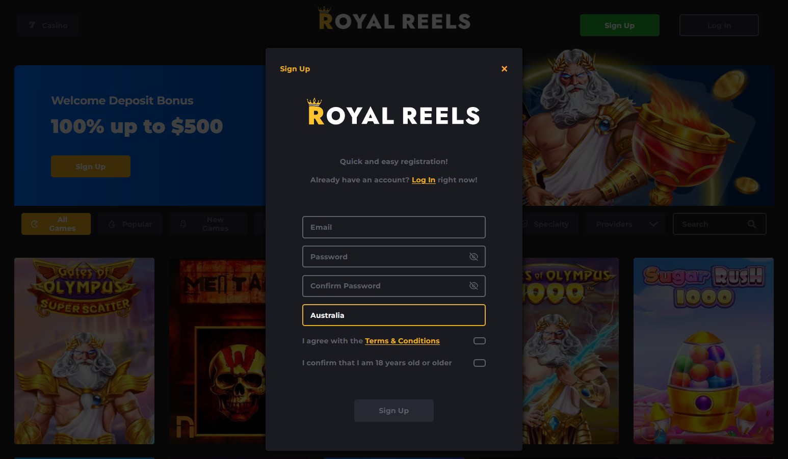 royal reels - sign up royal reels - sign up